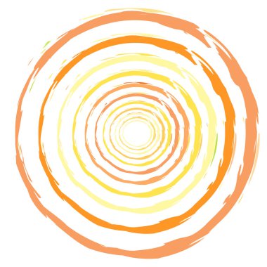 Renkli boya fırçası, fırça darbesi, grunge doku dairesi. Çamurlu, lekeli sıvı, sıvı lekesi, sıçrama, sıçrama etkisi.