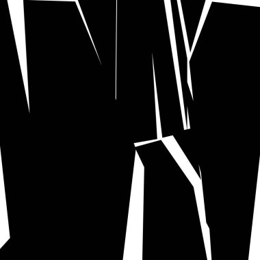 Parçalanmış, kırılmış, kırılmış doku. Kıymıklar, parçalar, parçalar. Crack, patlamış vektör ögesi - stok vektör illüstrasyonu, klip- sanat grafikleri