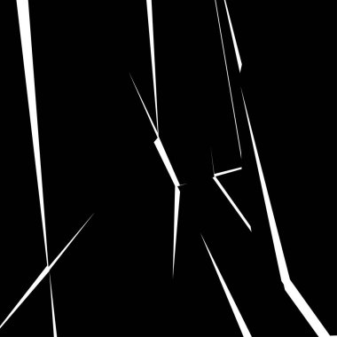 Parçalanmış, kırılmış, kırılmış doku. Kıymıklar, parçalar, parçalar. Crack, patlamış vektör ögesi - stok vektör illüstrasyonu, klip- sanat grafikleri