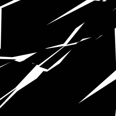 Parçalanmış, kırılmış, kırılmış doku. Kıymıklar, parçalar, parçalar. Crack, patlamış vektör ögesi - stok vektör illüstrasyonu, klip- sanat grafikleri