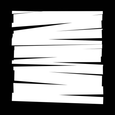 Parçalanmış, kırılmış, kırılmış doku. Kıymıklar, parçalar, parçalar. Crack, patlamış vektör ögesi - stok vektör illüstrasyonu, klip- sanat grafikleri