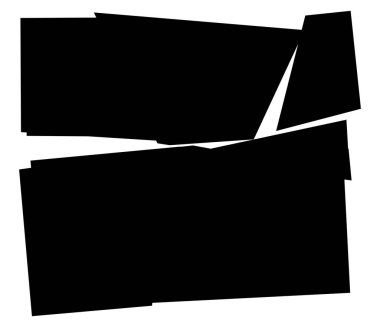 Parçalanmış, kırılmış, kırılmış doku. Kıymıklar, parçalar, parçalar. Crack, patlamış vektör ögesi - stok vektör illüstrasyonu, klip- sanat grafikleri