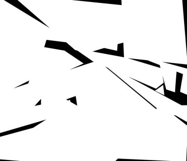 Parçalanmış, kırılmış, kırılmış doku. Kıymıklar, parçalar, parçalar. Crack, patlamış vektör ögesi - stok vektör illüstrasyonu, klip- sanat grafikleri