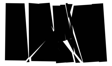 Parçalanmış, kırılmış, kırılmış doku. Kıymıklar, parçalar, parçalar. Crack, patlamış vektör ögesi - stok vektör illüstrasyonu, klip- sanat grafikleri