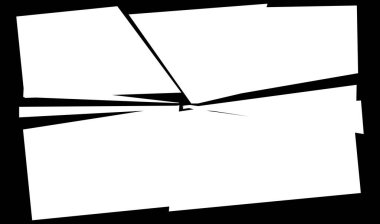 Parçalanmış, kırılmış, kırılmış doku. Kıymıklar, parçalar, parçalar. Crack, patlamış vektör ögesi - stok vektör illüstrasyonu, klip- sanat grafikleri