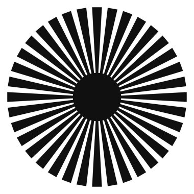 Yıldız patlaması, güneş patlamaları radyal, yayılan, dairesel teller, ışınlar, soyut geometrik ışınlar