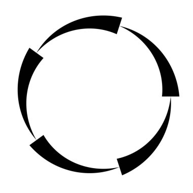 Beyaz arkaplan üzerindeki çerçeve simgesi tasarımı, vektör illüstrasyonu