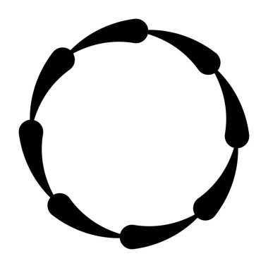 Beyaz arkaplan üzerindeki çerçeve simgesi tasarımı, vektör illüstrasyonu