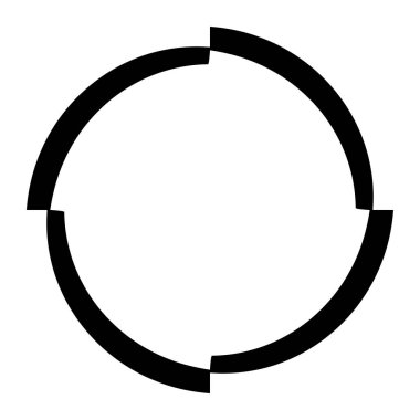 Beyaz arkaplan üzerindeki çerçeve simgesi tasarımı, vektör illüstrasyonu