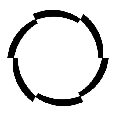 Beyaz arkaplan üzerindeki çerçeve simgesi tasarımı, vektör illüstrasyonu