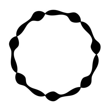 Beyaz arkaplan üzerindeki çerçeve simgesi tasarımı, vektör illüstrasyonu