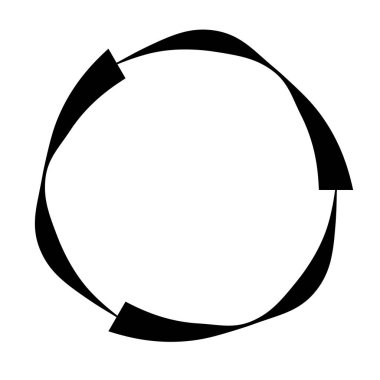 Beyaz arkaplan üzerindeki çerçeve simgesi tasarımı, vektör illüstrasyonu