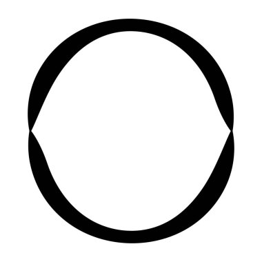 Beyaz arkaplan üzerindeki çerçeve simgesi tasarımı, vektör illüstrasyonu