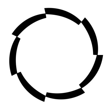 Beyaz arkaplan üzerindeki çerçeve simgesi tasarımı, vektör illüstrasyonu