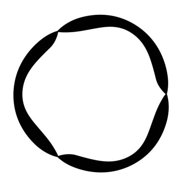 Beyaz arkaplan üzerindeki çerçeve simgesi tasarımı, vektör illüstrasyonu