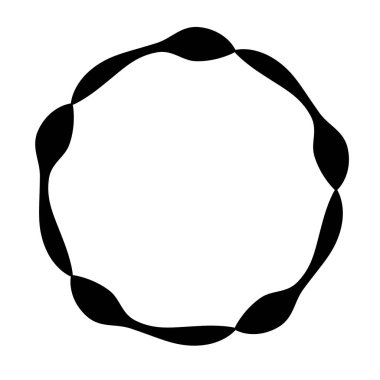 Beyaz arkaplan üzerindeki çerçeve simgesi tasarımı, vektör illüstrasyonu