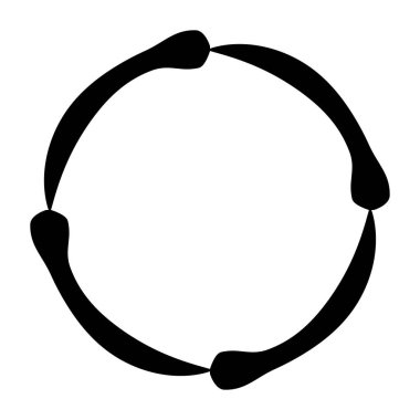 Beyaz arkaplan üzerindeki çerçeve simgesi tasarımı, vektör illüstrasyonu