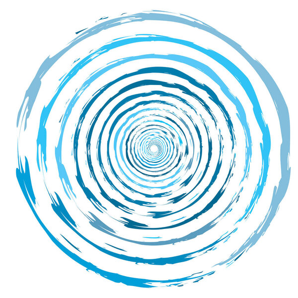 Colorful Paintbrush, brushstroke grungy, grunge texture circle. Smeared, smudged liquid, fluid stain, splatter, splash effect