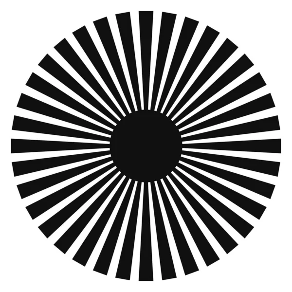 Yıldız patlaması, güneş patlamaları radyal, yayılan, dairesel teller, ışınlar, soyut geometrik ışınlar