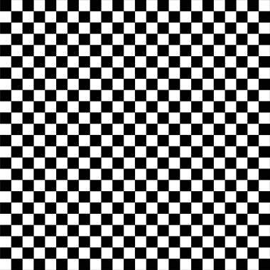 Damalı, kare desenli element. Yarış, yarış, bitiş bayrağı. Satranç tahtası, dama tahtası şekil vektörü - stok vektör illüstrasyonu, klip sanatları grafikleri