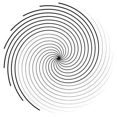 Sarmal, girdap, girdap ve girdap elementi. Helix, volt dalgalanması, girdap şekli