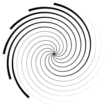 Sarmal, girdap, girdap ve girdap elementi. Helix, volt dalgalanması, girdap şekli
