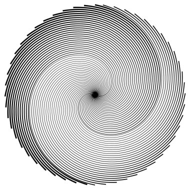 Sarmal, girdap, girdap ve girdap elementi. Helix, volt dalgalanması, girdap şekli