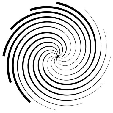 Sarmal, girdap, girdap ve girdap elementi. Helix, volt dalgalanması, girdap şekli