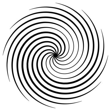 Sarmal, girdap, girdap ve girdap elementi. Helix, volt dalgalanması, girdap şekli