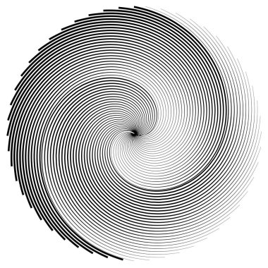Sarmal, girdap, girdap ve girdap elementi. Helix, volt dalgalanması, girdap şekli