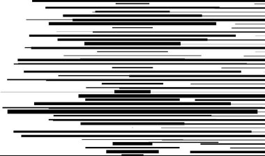 Rastgele düz paralel çizgiler, çizgiler geometrik vektör deseni - stok vektör illüstrasyonu, klip- sanat grafikleri