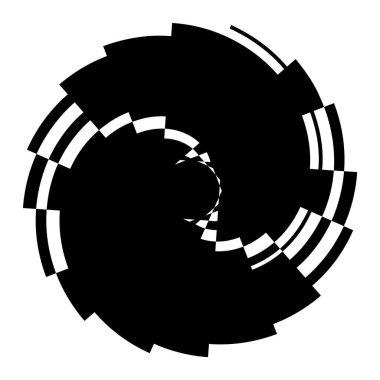 Sarmal, girdap, girdap ve girdap elementi. Helix, volt dalgalanması, girdap şekli