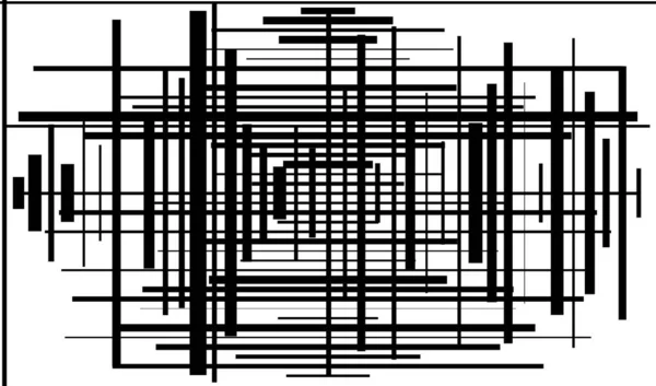 Abstracte Geometrische Achtergrond Met Lijnen — Stockvector