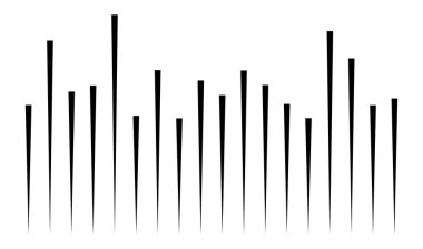 Düzensiz rastgele çizgiler, çizgili model vektör ögesi