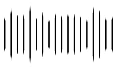 Düzensiz rastgele çizgiler, çizgili model vektör ögesi