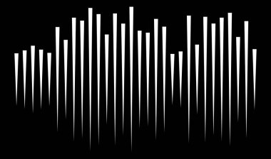 Düzensiz rastgele çizgiler, çizgili model vektör ögesi