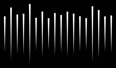 Düzensiz rastgele çizgiler, çizgili model vektör ögesi