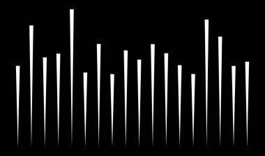 Düzensiz rastgele çizgiler, çizgili model vektör ögesi