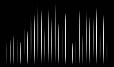 Düzensiz rastgele çizgiler, çizgili model vektör ögesi