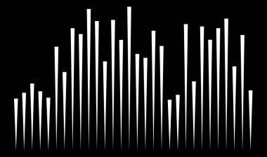 Düzensiz rastgele çizgiler, çizgili model vektör ögesi