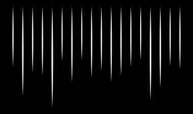 Düzensiz rastgele çizgiler, çizgili model vektör ögesi