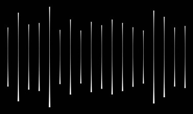 Düzensiz rastgele çizgiler, çizgili model vektör ögesi