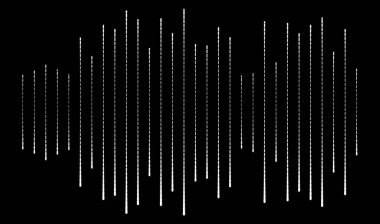 Düzensiz rastgele çizgiler, çizgili model vektör ögesi