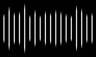 Düzensiz rastgele çizgiler, çizgili model vektör ögesi