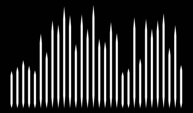 Düzensiz rastgele çizgiler, çizgili model vektör ögesi