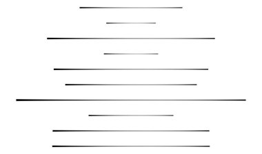 Düzensiz rastgele çizgiler, çizgili model vektör ögesi