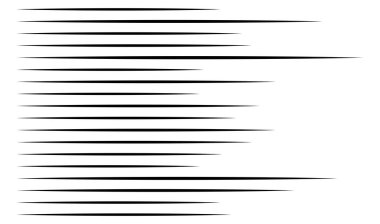 Düzensiz rastgele çizgiler, çizgili model vektör ögesi