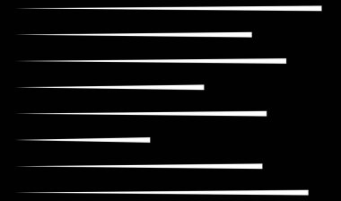 Düzensiz rastgele çizgiler, çizgili model vektör ögesi