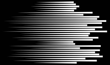 Düzensiz rastgele çizgiler, çizgili model vektör ögesi