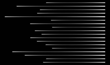 Düzensiz rastgele çizgiler, çizgili model vektör ögesi